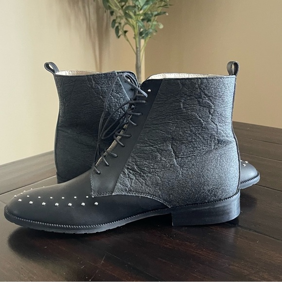 GURU Tarantula Ankle Men\'s Black Leather Boots main image 10